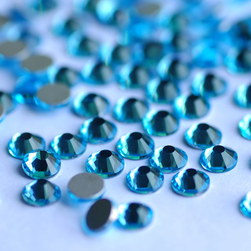 Nicht heißfixierbare Flachsteine für DIY-Dekorationen, Kristall-Nagelkunst, Pixie-Nagelaufkleber, DMC-Glitzersteine, Diamanten für Kleidungsstücke – Detail 9