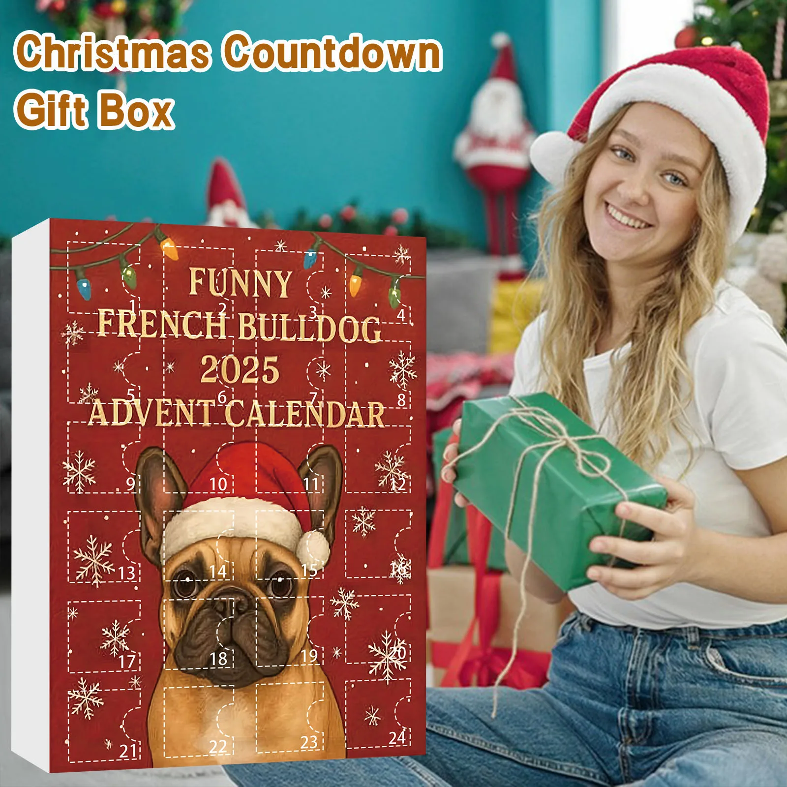 Timer per sabbia 30 minuti Albero di Natale Ciondolo in acrilico Calendario dell'Avvento per gatti Calendario per il conto alla rovescia di Natale Timer visivo per bambini Oversize