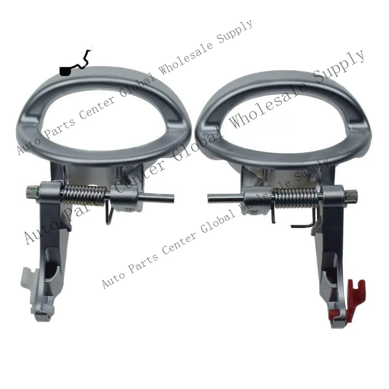 L+ 4Pcs Left & Right Interior Door Handle Chrome For 2007-11 Dodge Nitro 68004829AA