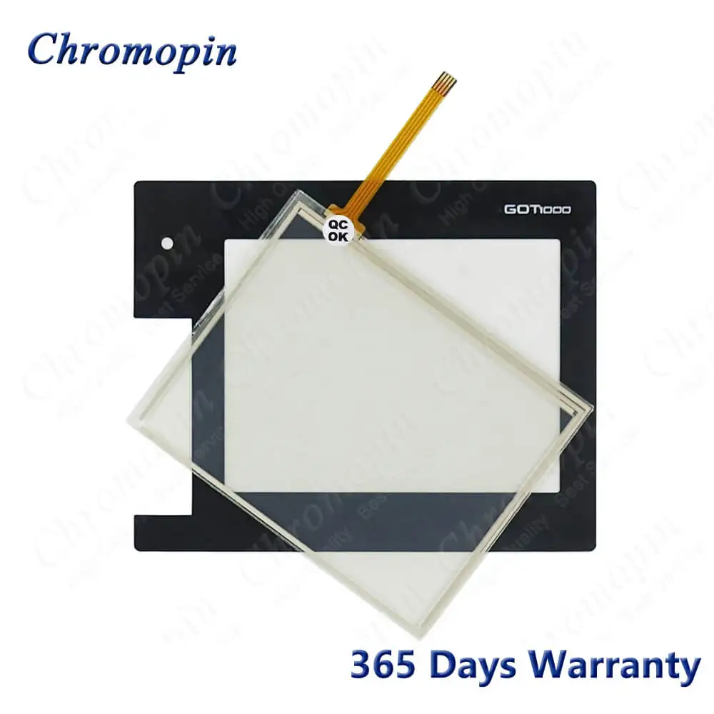 Touch screen for GT1655-VTBD GT1655VTBD HMI & Protective Film digitized 365 days Warranty for panel glass
