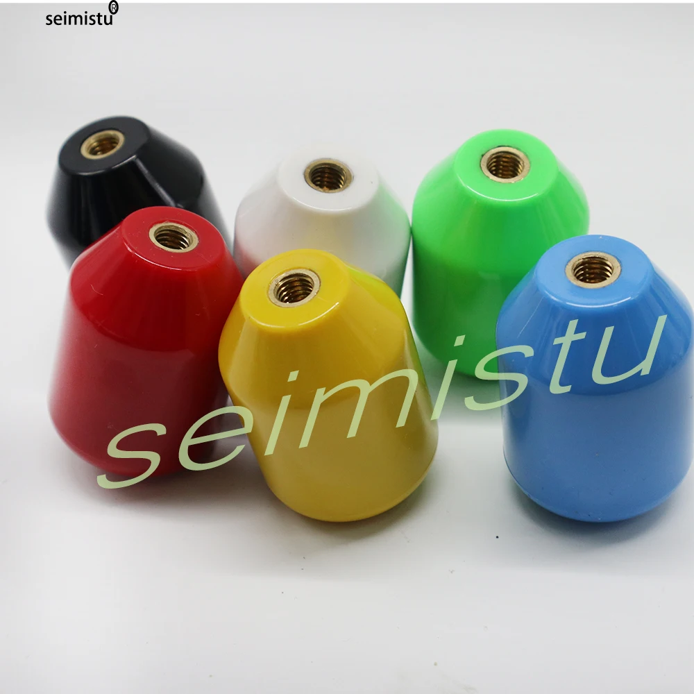 1 قطعة NOBI رئيس رصاصة عصا الكرة الروك Balltop ل Sanwa SEIMITSU عصا التحكم المقبض لتقوم بها بنفسك أجزاء ل ألعاب النيو جيو ممر عملة