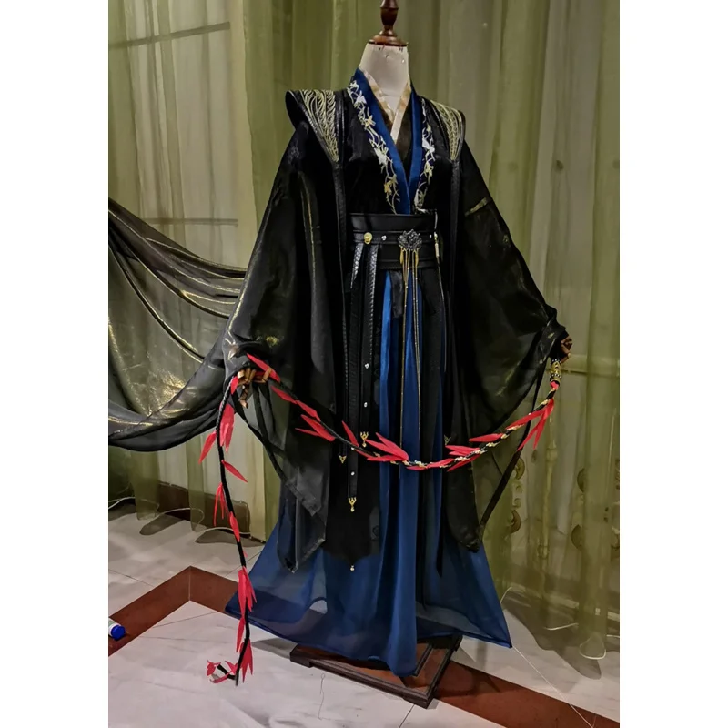 He Xuan Chinese TV Antiquities Series Chang Geng 2Ha Immortality Mo Ran Cosplay Er Ha Costume Unisex MoRan Prop Birthday Gifts