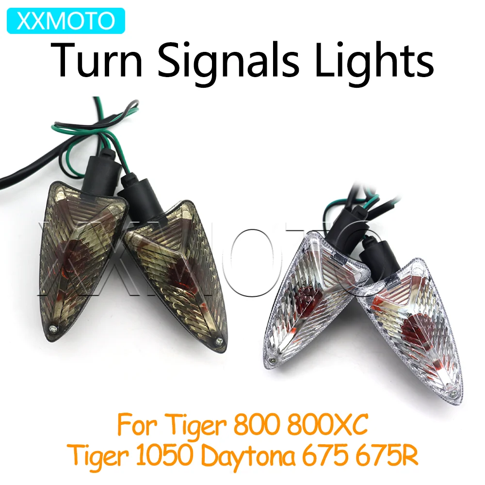 

For Tiger800 Tiger800XC 1050 Tiger 800 XC 800XC Daytona 675 675R Motorcycle Turn Signals Lights Indicators Blinker Lamp