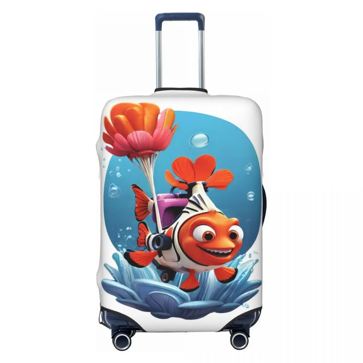 

Custom Custom Finding Nemo Marlin Luggage Cover Protector Dust Proof Travel Suitcase Covers