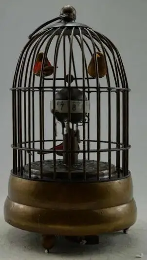 

Collect bronze statues, bronze birds carved in mechanical cages, clocks and watches