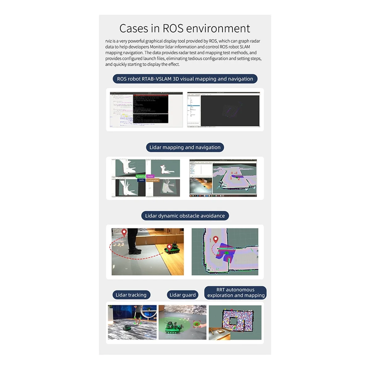 

RISEN T-MINI-Plus Lidar Scanner 360°TOF Ranging 12M 3D Sensor Kit Support ROS1 ROS2 ROS Robotics Raspberry Pi Jetson NANO