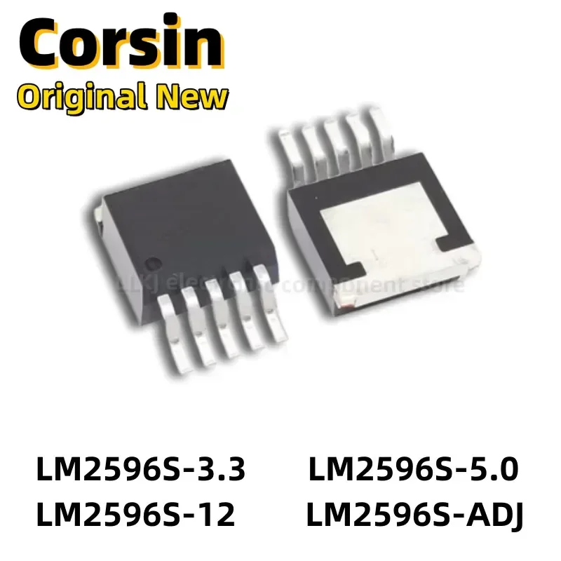 1pcs LM2596 LM2596S-5.0V/3.3V/12V/ADJ TO263-5 MOS FET TO-263-5/