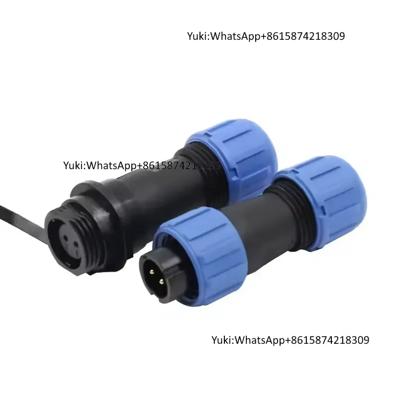 

Weipu SP11 IP68 Waterproof Cable Connector 2/3/4/5 Pin LED Power Signal Plug Socket for Industrial Automation OEM Factory