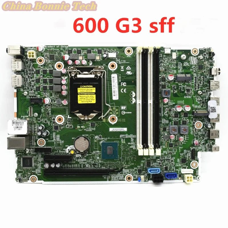 911988-001 901198-001 for HP 600 G3 SFF Motherboard