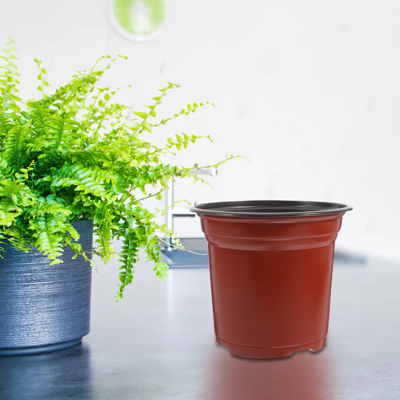 

50 Pcs Plastic Flower Pot Succulents Plant Pots Indoor Planter for Plants Household