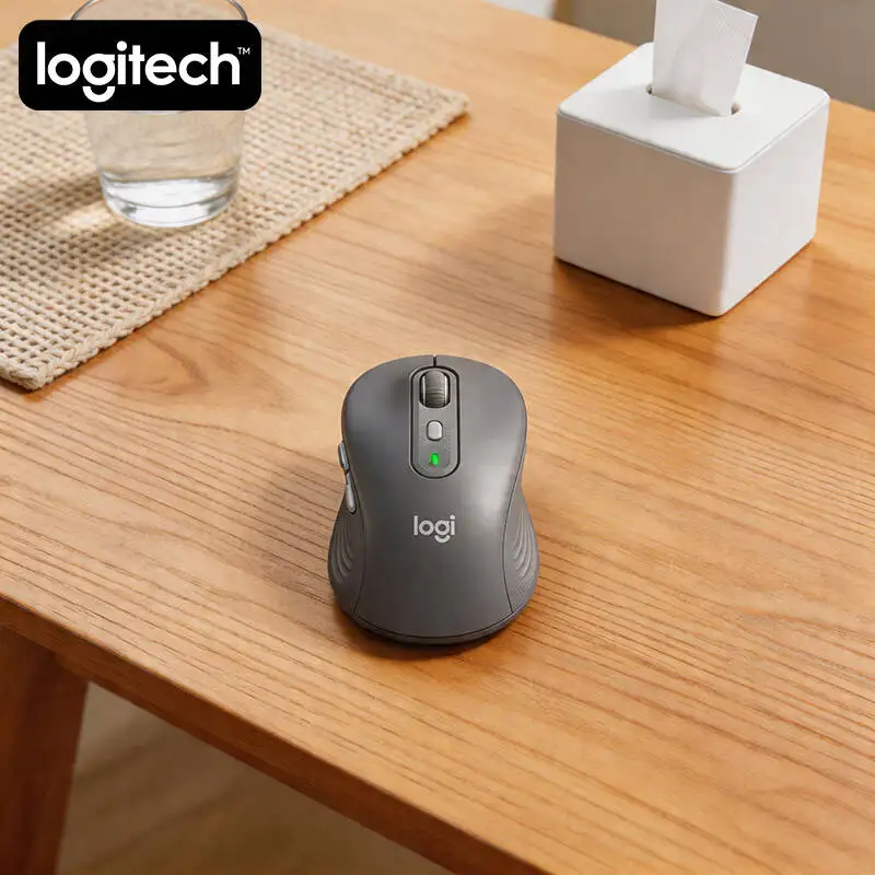 

M750 Bluetooth Silent Mouse - Quiet Clicks Design, SmartWheel Scrolling, Recycled Build, PC Tablet Ready