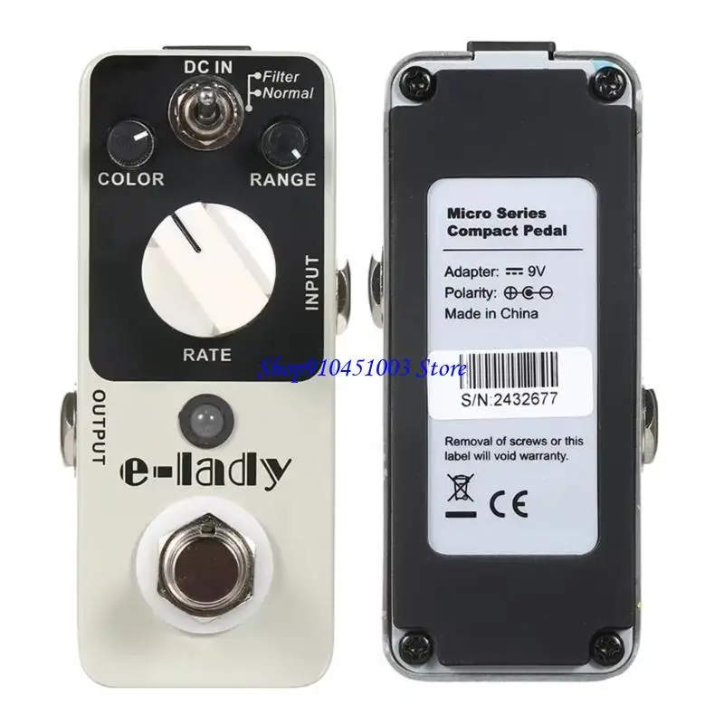 

77HC Compact Guitar Effects Pedal with Classical Analog Flanger Sound and True Bypass Designs Electric Guitar Effects Pedals