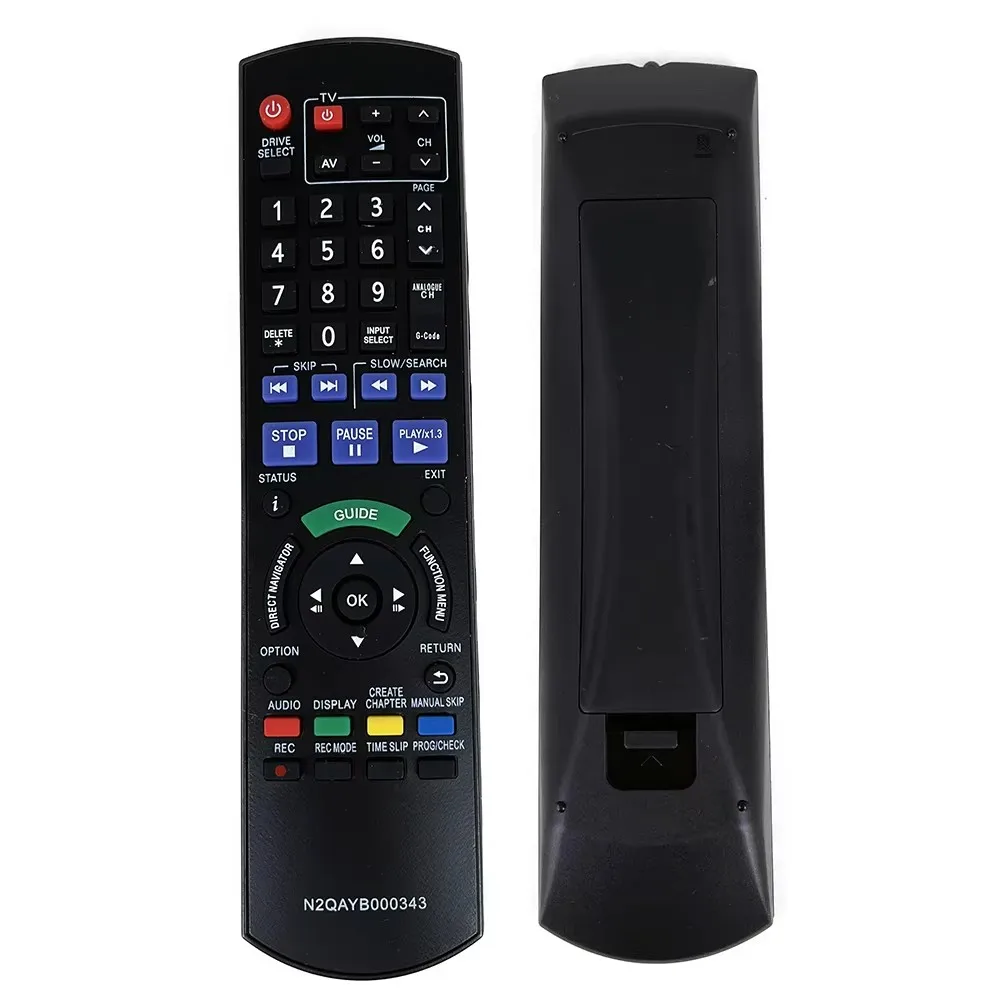 Remote Control use for Panasonic DVD Recorder N2QAYB000343 DMR-EZ47V DMREX79 DMREX79GN DMR-EX79