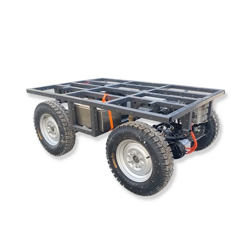 Unmanned Driving Wire-Controlled Chassis Six-Wheel Drive off-Road Tracking Intelligent Remote Control Agricultural