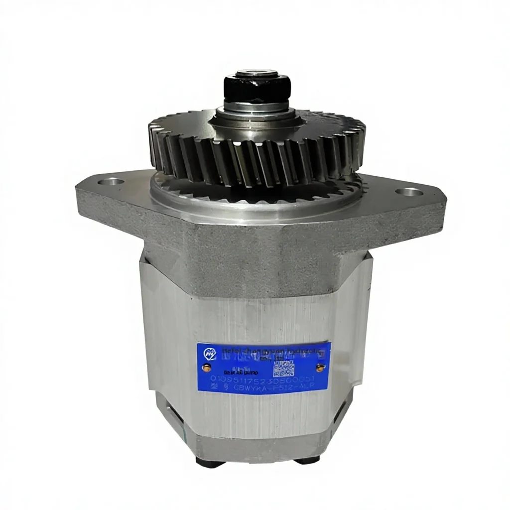 HCHC Hefei Changyuan Hydraulic Gear Oil Pump CBWYKA-F512-ALP Sticker Logo