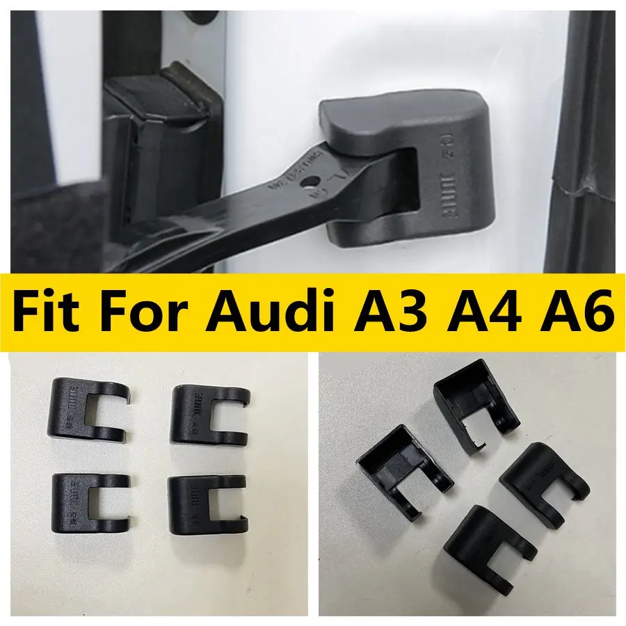 

Plastic Inner Door Arm Stop Rust Waterproof Protector Protection Decoration Cover Trim Fit For Audi A3 A4 A6 Car Accessories