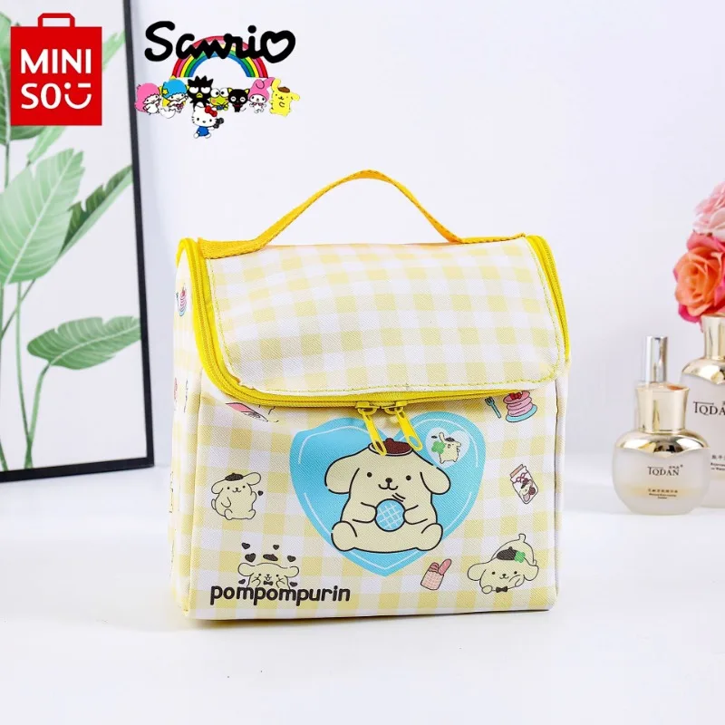 Miniso Sanrio New Makeup Bag Fashionable and High Quality Waterproof Wash Bag Large Capacity Multi Functional Storage Bag