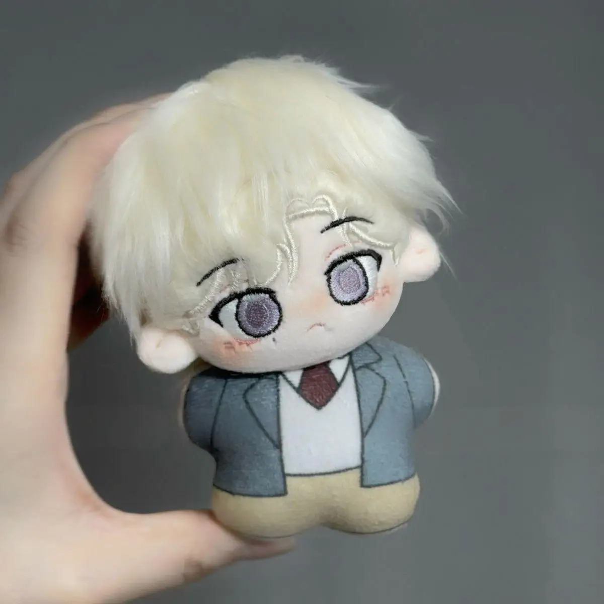 10CM Korean BL Manhwa Backlight Han Seoyeon Baek Youngwoon Plush Doll Cute Pendant Keychain Anime Toy Backpack Decoration Gifts