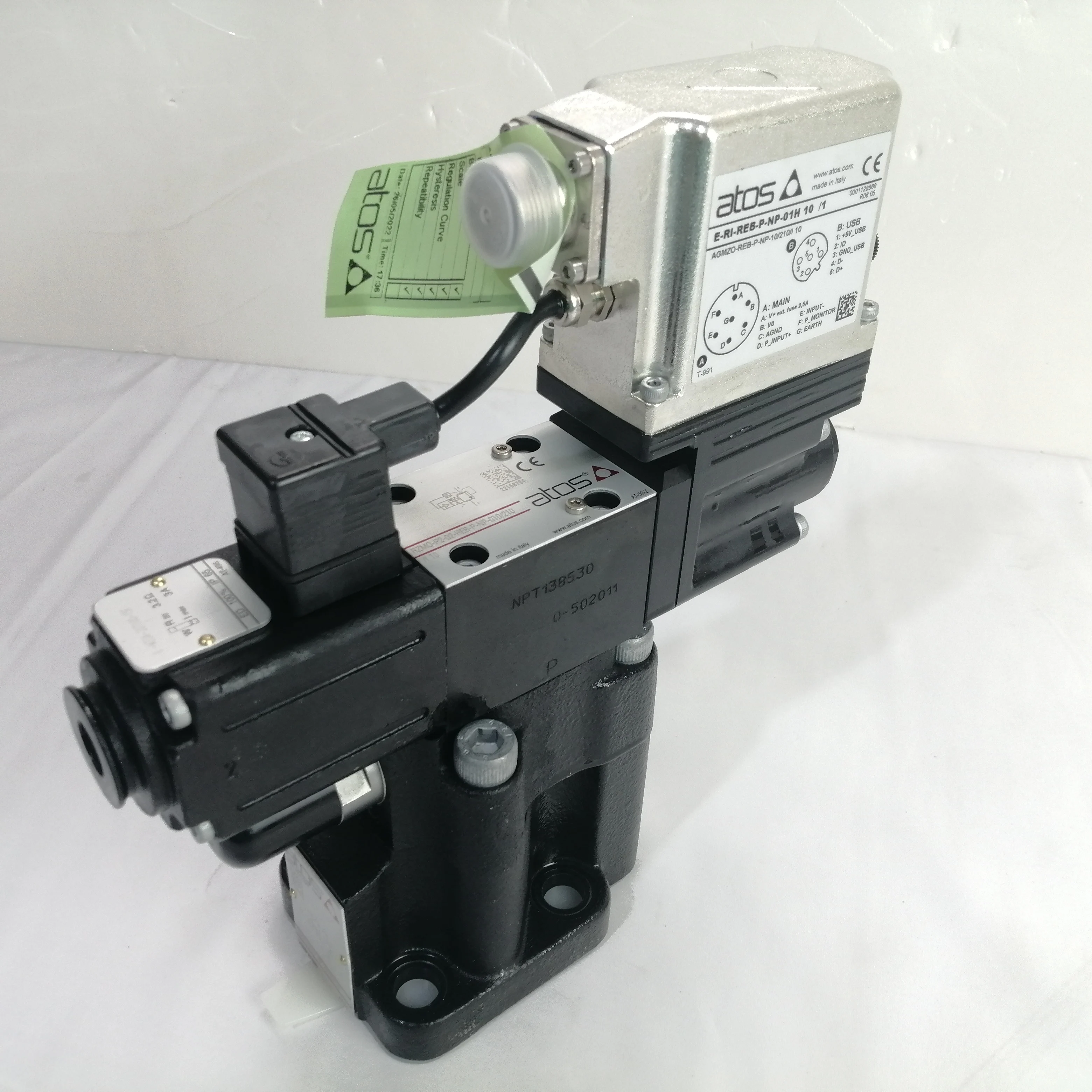 ATOS Proportionale Überdruckventile RZMO-P2-02-REB-P-NP- 010210