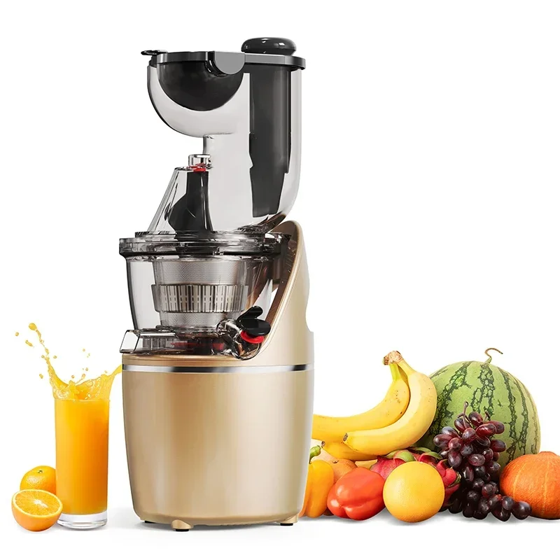 ForMulti-Functionele Elektrische Slow Juicer Machine Thuis Keuken Gebruik ABS Behuizing Met Grote Capaciteit Voor Vruchtensappen Moerbei Squeezer