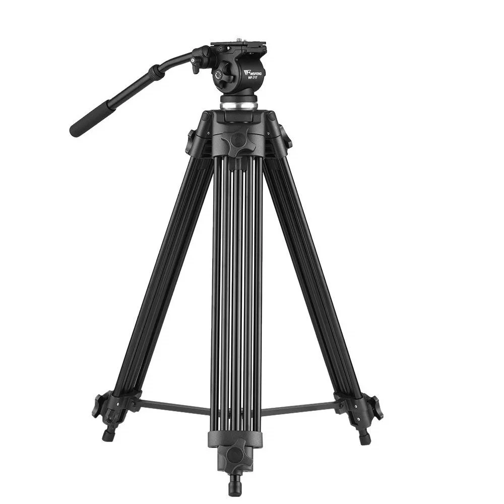 

Newest Strong Tripod Flexible Weifeng WT 717 Height 180 Cm Folder Best Aluminum Camera Tripod WF717 Adapter Flexible Light Stand