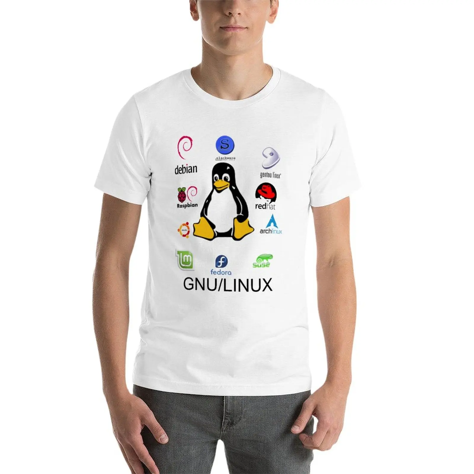 New GNU/LINUX : The best distro T-Shirt sports fan t-shirts hippie clothes graphic t shirt mens t