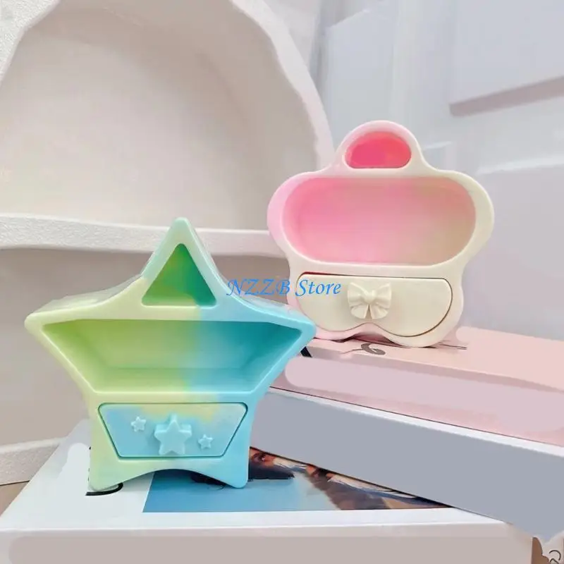 T21F قالب سيليكون عملي وجذاب لصندوق تخزين الدرج قالب حاوية أنيق للمكتب المنزلي ومتاجر المجوهرات