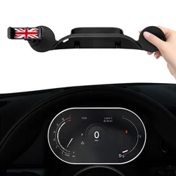 Mobile Phone Car Holder For Mini Cooper 2022 LCD Screen Dashboard Mount Cell Phone Support Stand Car Styling Interior Accessory