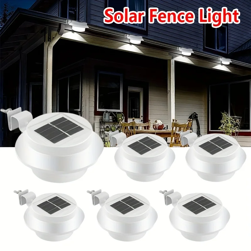 

C5 Solar Lights Porch Lamp Wall Lights Gutter Lights High-Brightness Led Auto-Charge Waterproof Porch Path Fence Outdoor