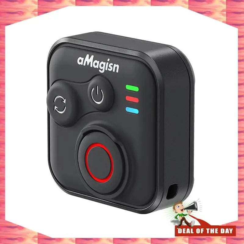 24-Hour Delivery AMAGISN Bluetooth Wireless Remote Control For Gopro Hero 13/12/10 With Wrist Strap For Sport Camera