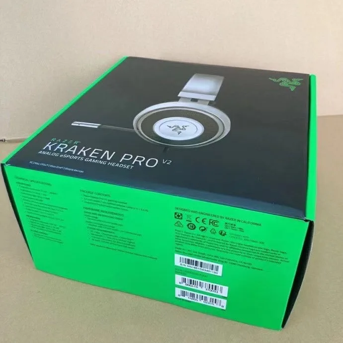 سماعة الألعاب Razer Kraken Pro V2: لأجهزة الكمبيوتر الشخصية، PS4، PS5، Switch، Xbox One، Xbox Series X & S، Nintendo swithch Mobile 3.5 ملم Audio #6
