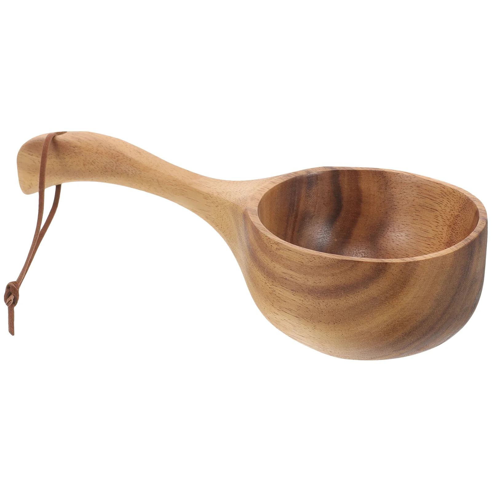 Wood Ladle Sauna Bath Scoop Wood Water Spoon Convenient Wooden Ladle Bathing Wood Scoop water ladle small ladle