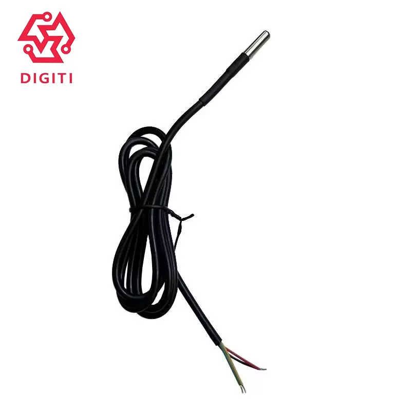 

SHT20 SHT30 SHT40 Temperature and Humidity sensor Waterproof stainless steel IIC module Digital I2C probe 1000mm 2000mm 3000m
