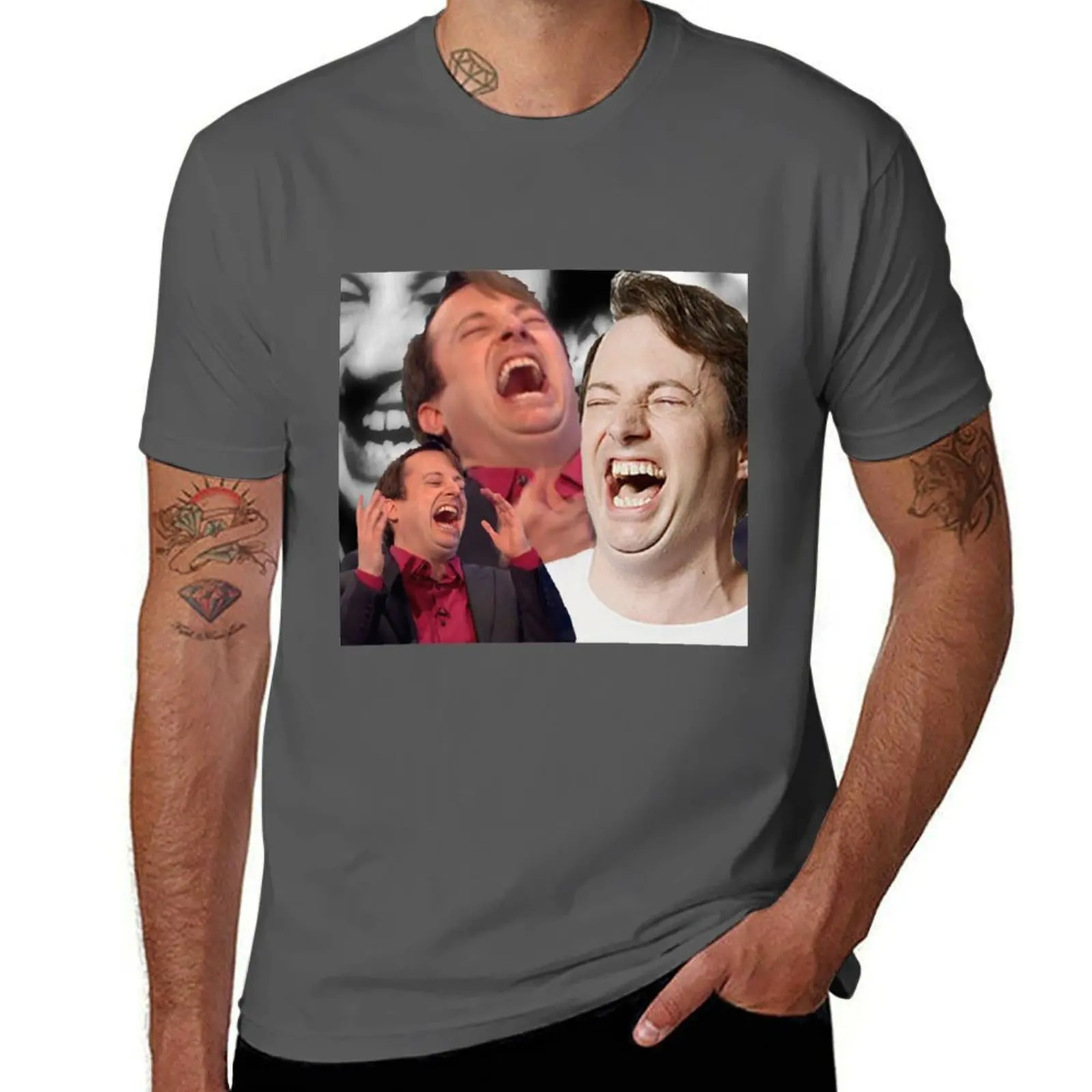 

David Mitchell Hysterical Laugh T-Shirt t shirt man designer man t shirt graphic T-Shirt