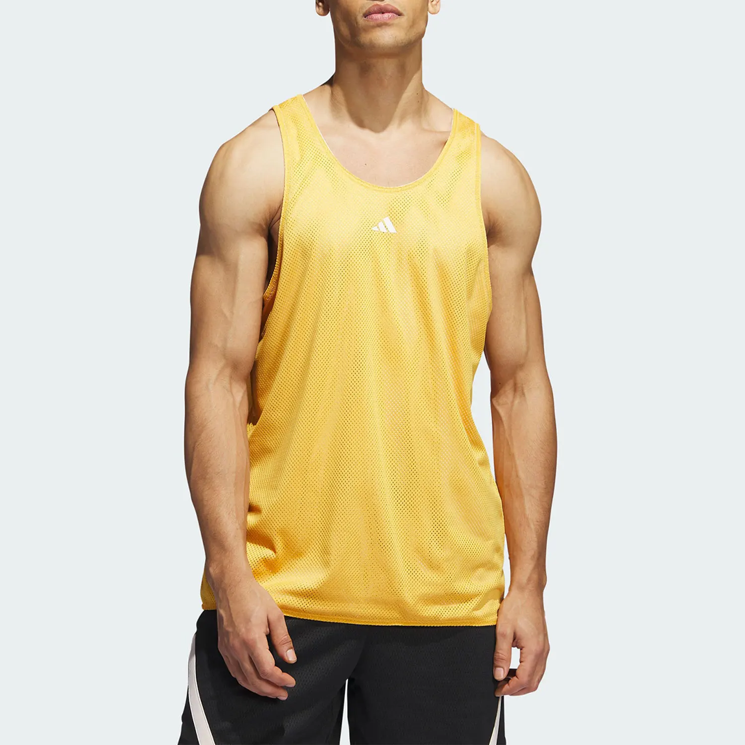 

Оригинальный мужской летний спортивный жилет Adidas для тренировок и фитнеса, двусторонний, IM4210