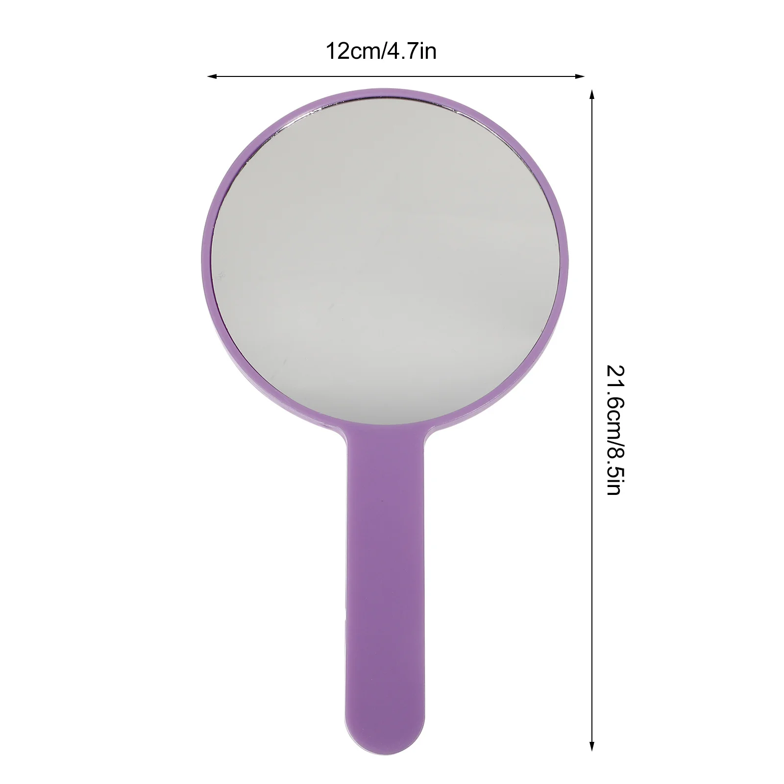 8 Stück tragbarer Reise-Make-up-Spiegel, Handspiegel, hochauflösende, klare Oberfläche, Geschenk für Mädchen und Frauen