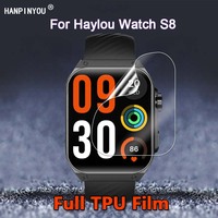 For Haylou Watch S8 SmartWatch Ultra Clear Slim Glossy Repairable Soft TPU Hydrogel Film Screen Protector -Not Tempered Glass