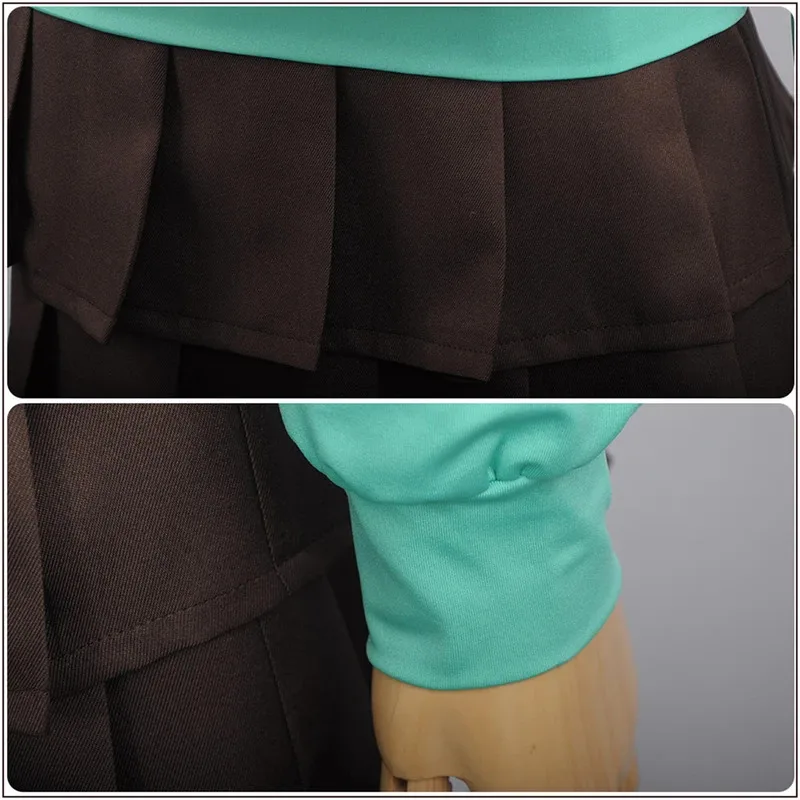 Xixixi أزياء الهالوين رالف التأثيرية Vanellope Von Schweetz الزي لعبة أنيمي هوديس تنورة الزي الرسمي مع جوارب فتاة ث