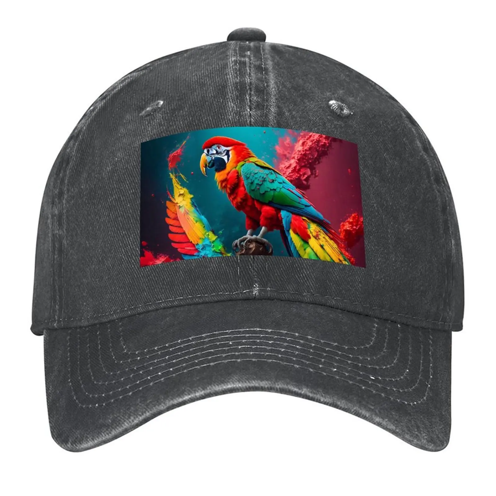 

Parrot Baseball Cap Trucker Hat Luxury Man Hat Sunhat custom caps For Men Women's