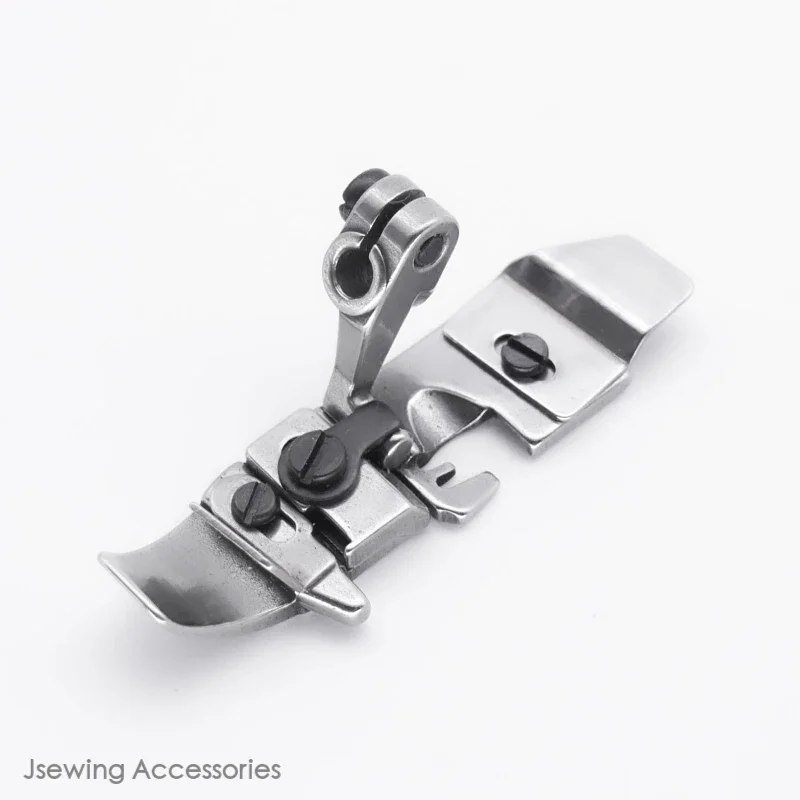 P254G-4 Band Presser Foot Fit Siruba 700F 4 Thread Industrial Overlock Sewing Machine Use For Shoulder Strap Four Line