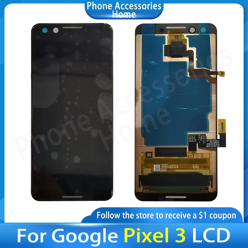 

Original Screen For Google Pixel 3 LCD Display Touch Digitizer Screen For Google Pixel3 LCD Screen Pixel3 Replacement