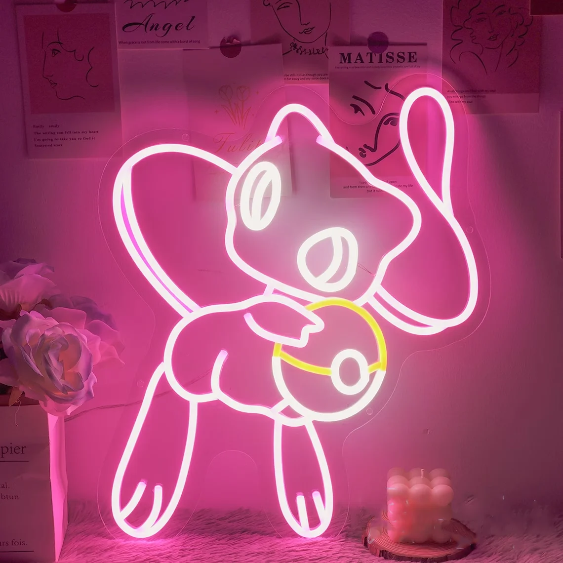 

Custom Anime Neon Art Neon Sign Neon Animal Neon Sign Bedroom Room Decor Fashion Decor Home Decor Gifts for Teens