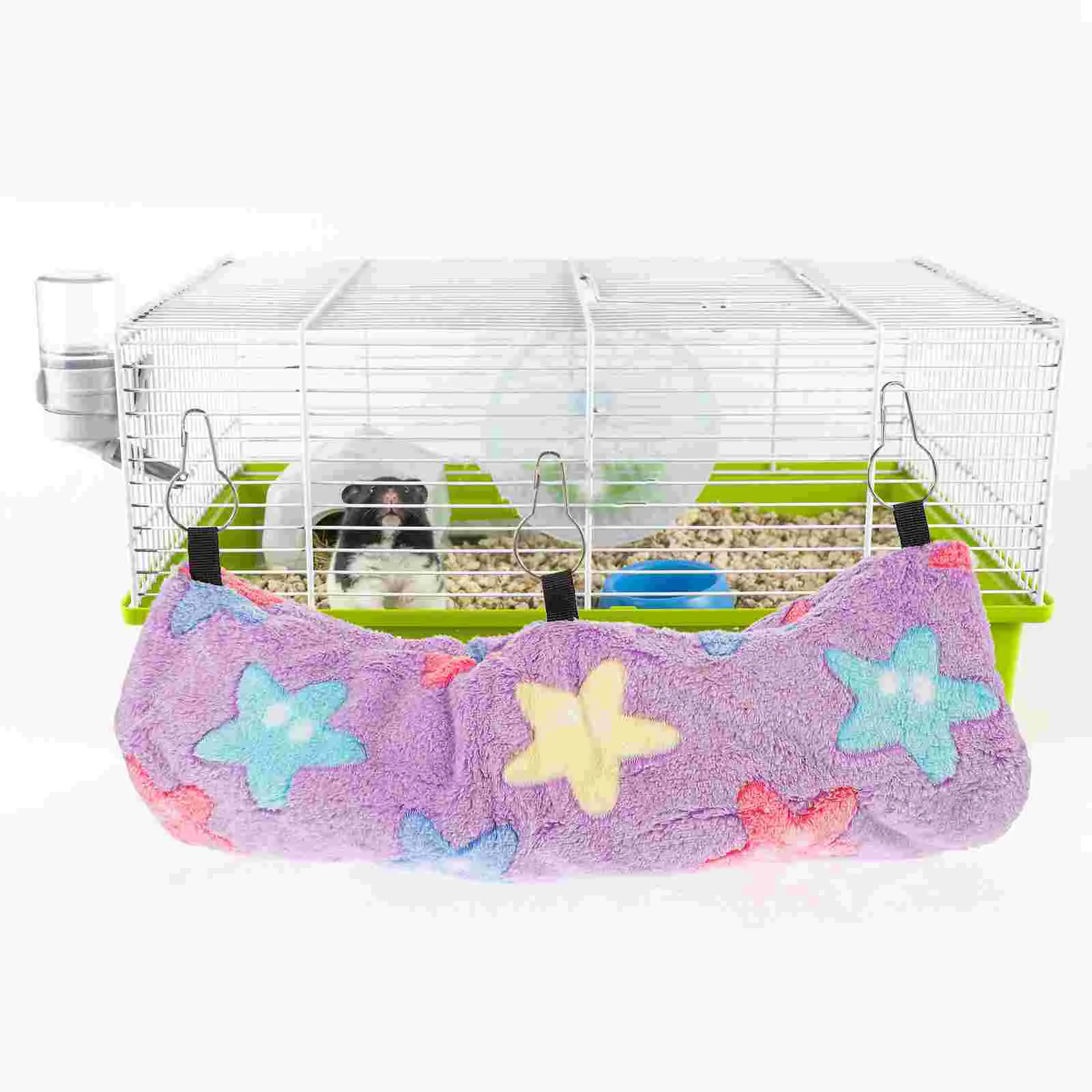 

Rat Tunnel Nest Chinchilla Cage Accessories Guinea Pig Hammock Ferret Bed Hideout Hamster Toys