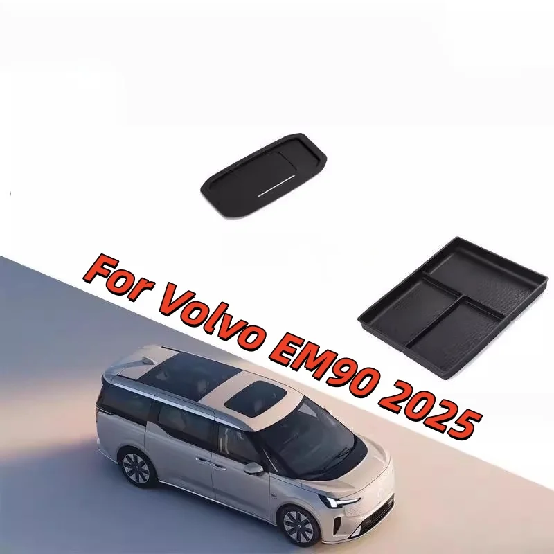Car Central Control Armrest Box Storage Box For Volvo EM90 2025 Car Storage Organizing Accessories