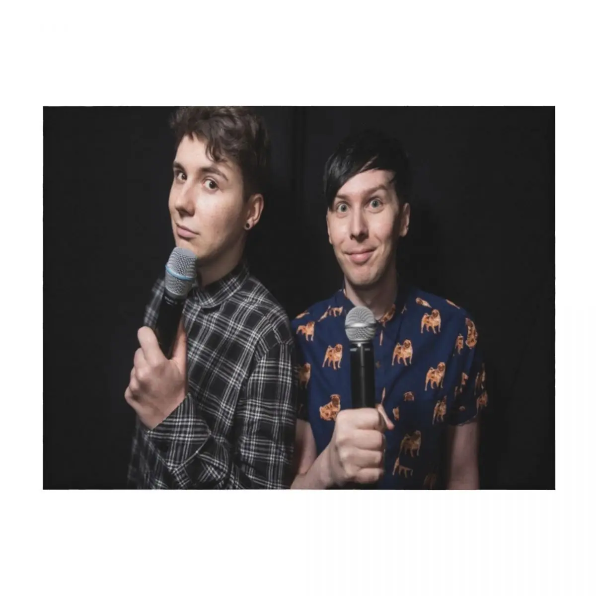 

Dan and Phil Throw Blanket Summer bed plaid Tourist decorative Blankets