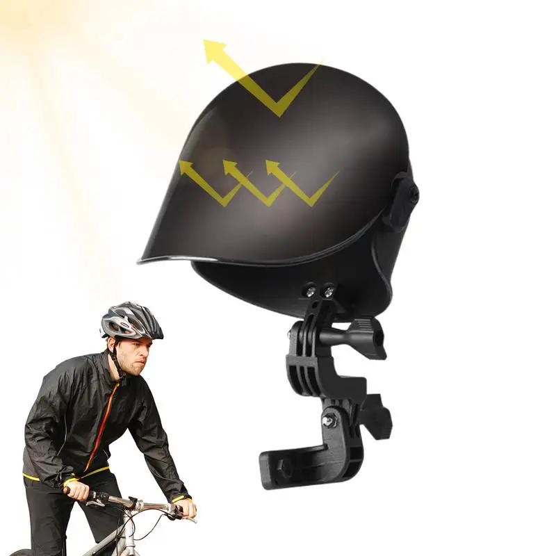 Motorcycle Phone Mount Handlebar Mount with Sunshade Helmet Waterproof Outdoor Umbrella phone Holder Shockproof for Motorcycle