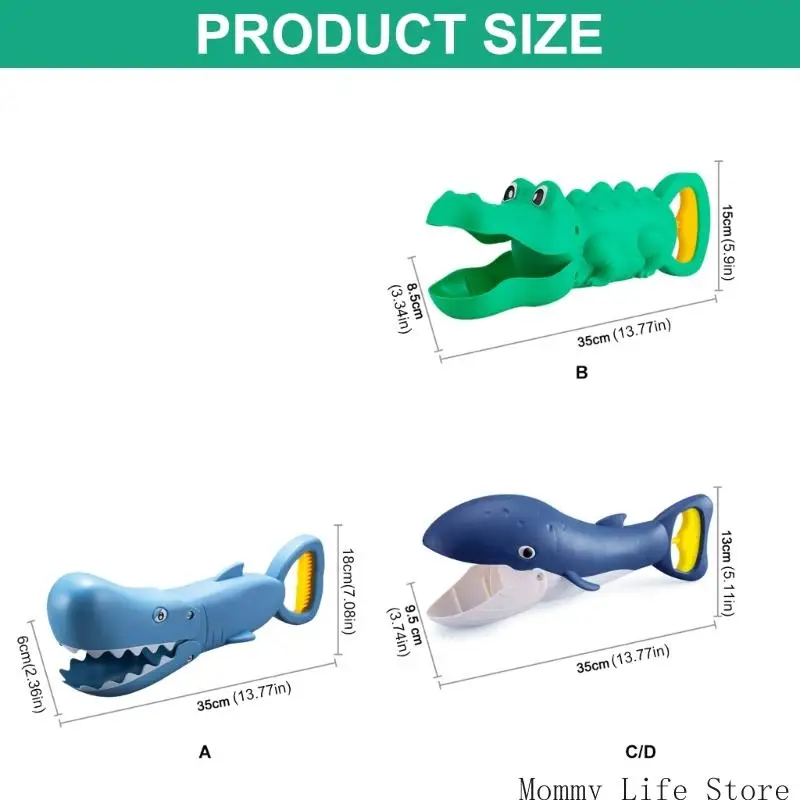Plastic Sand Digging Toy Cartoon Sand Grabber Toy For Kids Beach Sand Activity