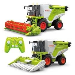 Cross-border Electric Remote Control Harvester Agricultural Vehicle Spray Tractor Engineering Vehicle Toy Simulation Agricultura