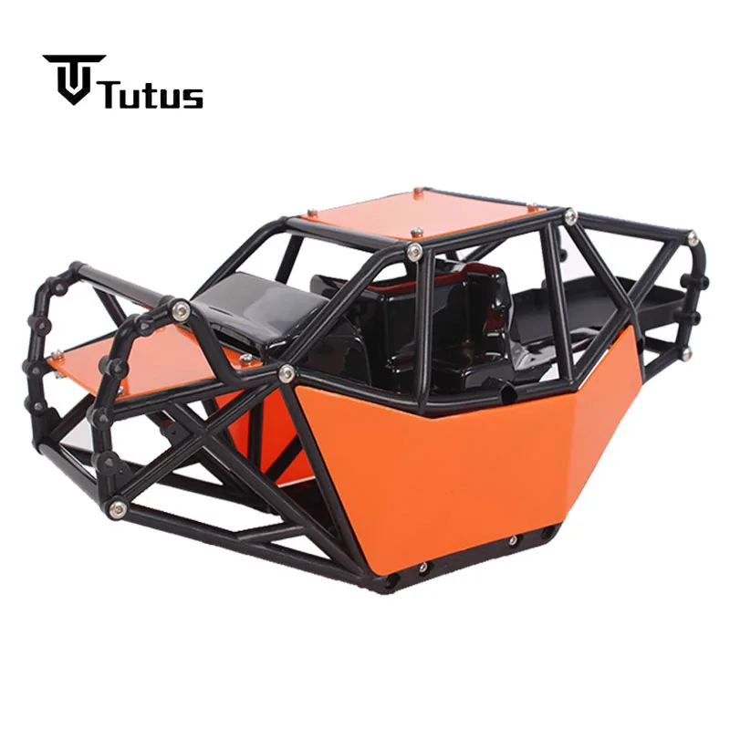 Sturdy Construction Remote Control Crawler Body Shell Plastic RC Roll Cage Car Model Accessories for Axial SCX10