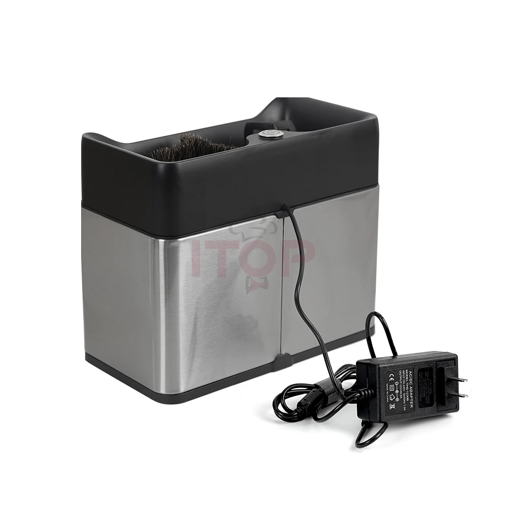 ITOP 055G-PG Coffee Portafilter Cleaner Coffee Handle Cleaning Tools Coffee Grounds Powder Bowl Cleaning Machine 110V 220V-220V